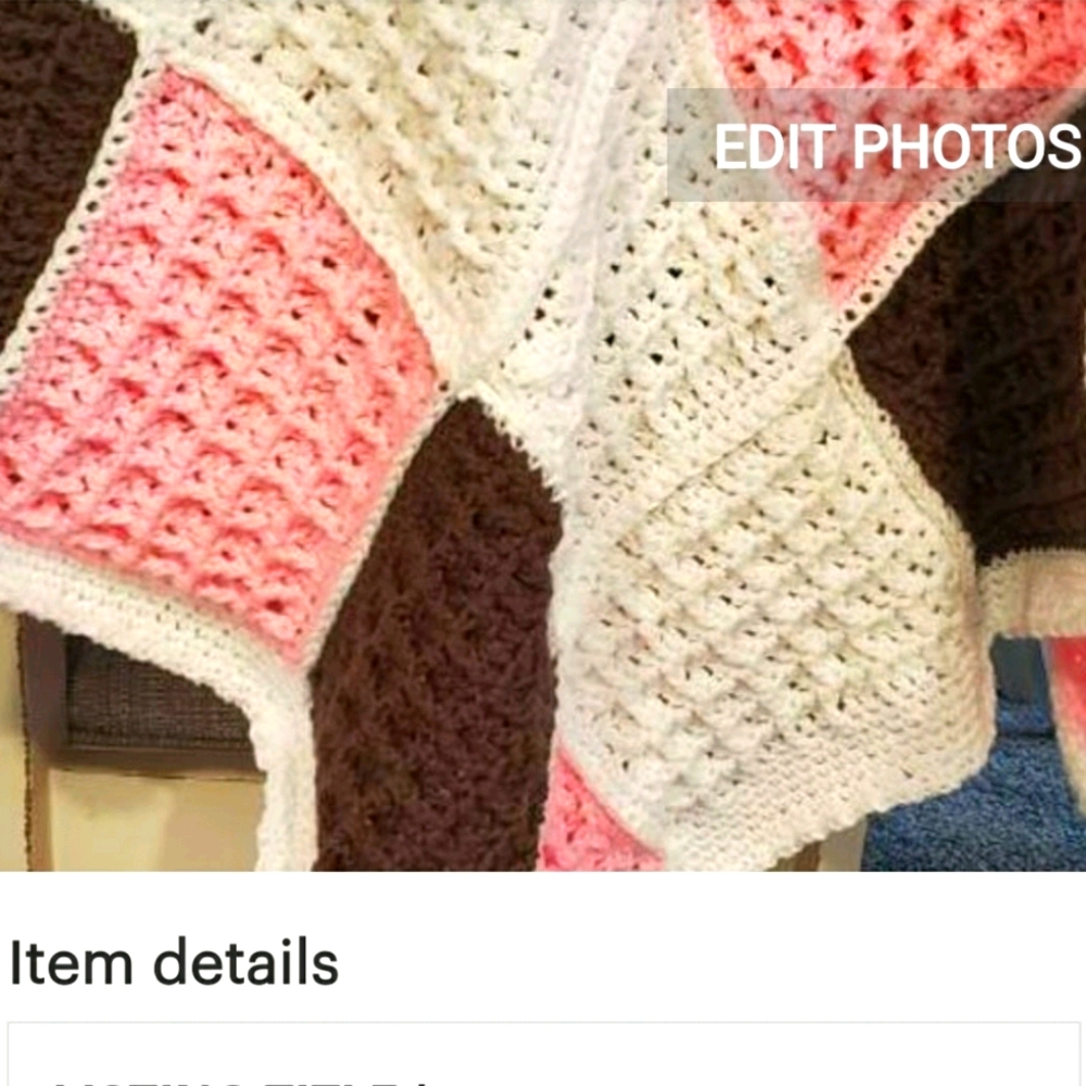 handmade baby blanket